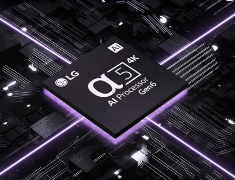 LG α5 4K AI Processor Gen6
